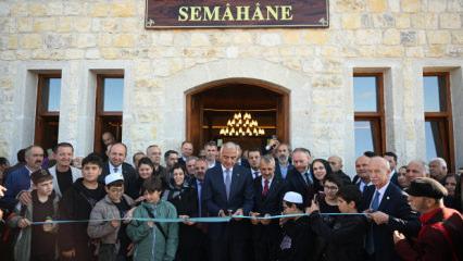 Edirne Muradiye Mevlevihanesi 101 yıl sonra yeniden kapılarını a&ccedil;tı!