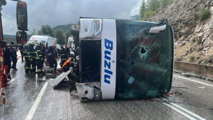 Burdur'daki otob&uuml;s kazasında sıcak gelişme