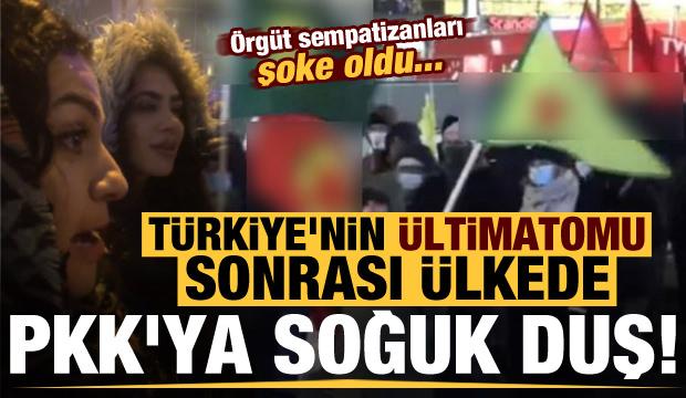 Türkiye'nin ültimatomu sonrası ülkede PKK/YPG'ye soğuk duş! Sempatizanlar şoke oldu