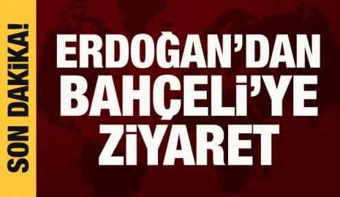 Cumhurbaşkanı Erdoğan, MHP lideri Bahçeli’yi ziyaret ediyor