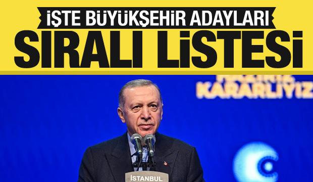 AK Parti büyükşehir belediye başkan adayları belli oldu! İşte özgeçmişleri
