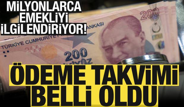 Emeklilerin fark &ouml;demesi bu hafta yapılacak