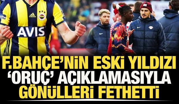 Fenerbahçeli eski yıldız, 'oruç' açıklamasıyla gönülleri fethetti! 