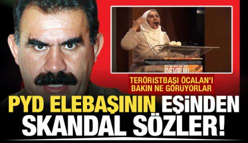 PYD elebaşı Salih Müslim'in eşinden teröristbaşı Abdullah Öcalan hakkında sakat ifadeler