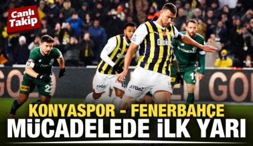 Konyaspor - Fenerbahçe! CANLI
