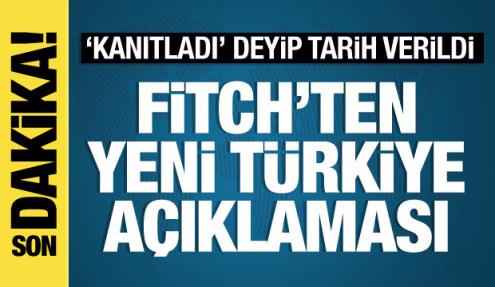 Fitch'ten Türkiye açıklaması: Ekonomik toparlanma peş peşe not artışlarını getirdi