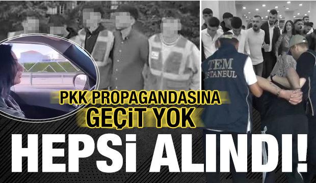 İstanbul'da düğünde terör örgütü propagandası yapan kişiler gözaltına alındı