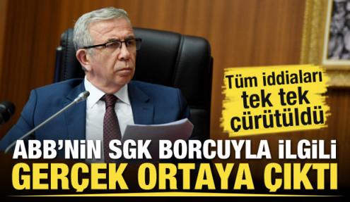 Ankara Büyükşehir Belediyesi'nin SGK borcuyla ilgili gerçek ortaya çıktı