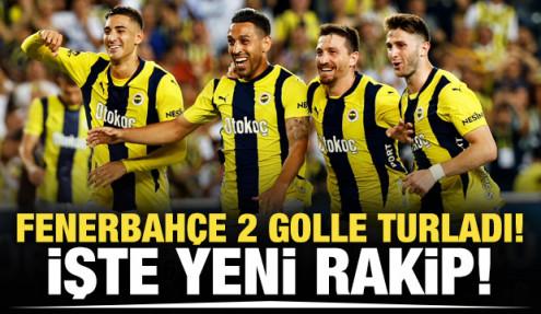 Fenerbahçe, Kadıköy'de 2 golle turladı!