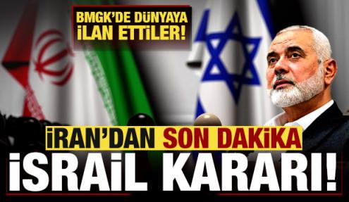 İran'dan son dakika İsrail kararı! BMGK'de tüm dünyaya ilan ettiler