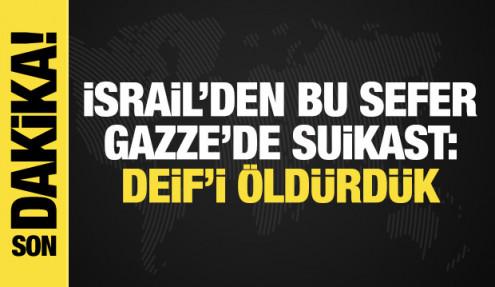 İsrail ordusu açıkladı: Deif'i Gazze'de öldürdük