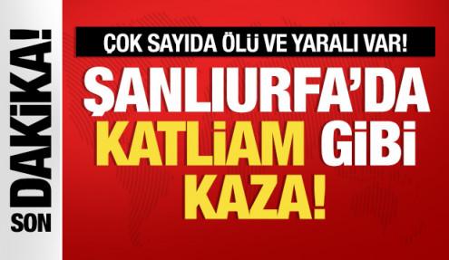 Şanlıurfa'da otomobil kalabalığa daldı: Ölü ve yaralılar var!