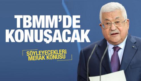 Filistin Devlet Başkanı Mahmud Abbas TBMM'de konuşacak