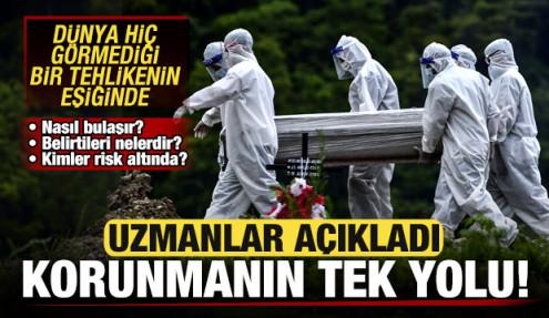 Uzmanlar açıkladı! Maymun çiçeği virüsünden korunmanın tek yolu! Dünya tehlikenin eşiğinde