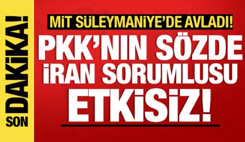 MİT'ten nokta operasyon! PKK'nın sözde İran sorumlusu etkisiz hale getirildi