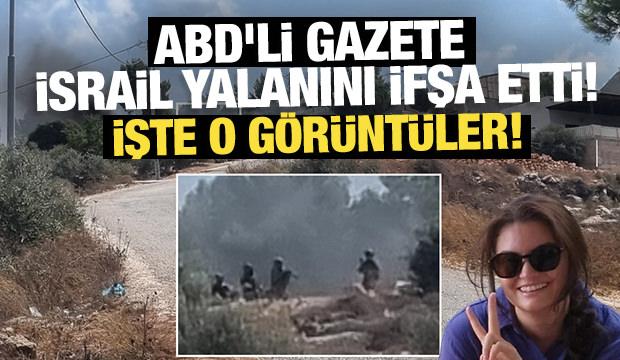 Amerikan basını manşete taşıdı… İsrail’in Eygi yalanı ortaya çıktı!