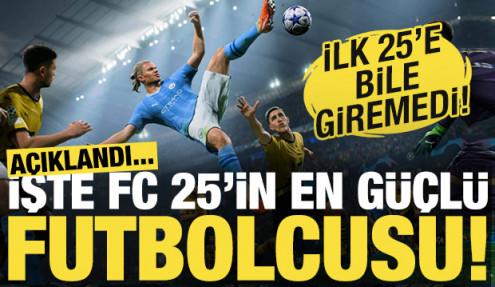 EA Sports FC 25'nin en güçlü futbolcusu açıklandı!  İşte listenin tamamı...