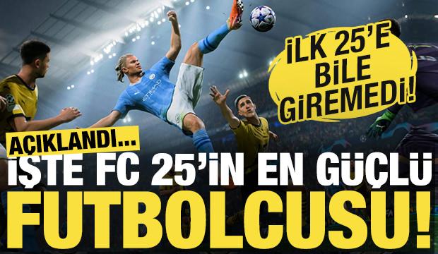 EA Sports FC 25'nin en güçlü futbolcusu açıklandı!  İşte listenin tamamı...