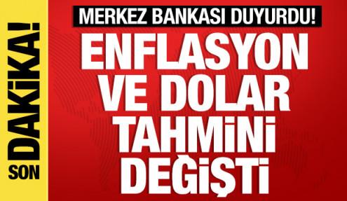 Merkez Bankası anketinde enflasyon ve dolar tahmini geriledi