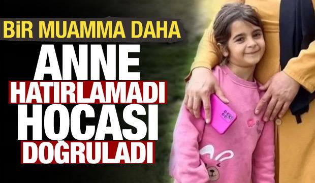 Narin soruşturmasında yeşil tülbent muamması: Anne hatırlamıyorum dedi, hoca doğruladı