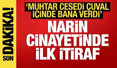 Narin'in otopsisi tamamlandı! Cenaze öncesinde ilk itiraf geldi... 