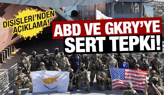 Türkiye'den ABD ve GKRY arasındaki anlaşmaya tepki!