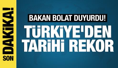 Bakan Bolat duyurdu: İhracatta ağustos rekoru