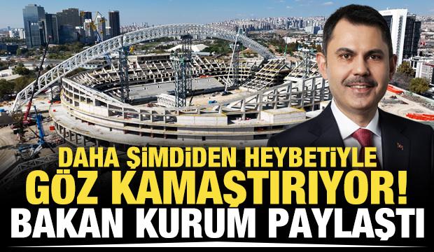 Ankara Stadyumu heybetiyle söz kamaştırıyor!