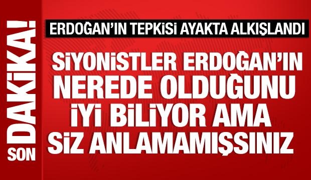 Cumhurbaşkanı Erdoğan'dan önemli açıklamalar: Sözleri ayakta alkışlandı