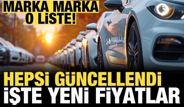 En ucuz otomobiller a&ccedil;ıklandı! Marka marka o liste....
