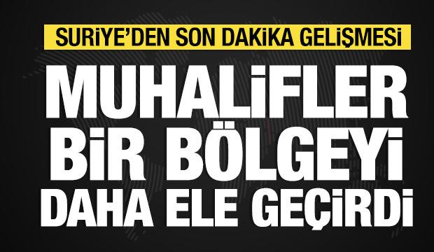 Son Dakika: Suveyda muhaliflerin kontrolüne geçti