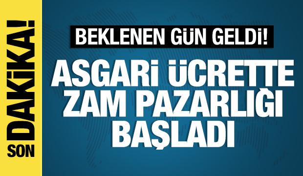 Son dakika haberi: Asgari ücrette zam pazarlığı başladı