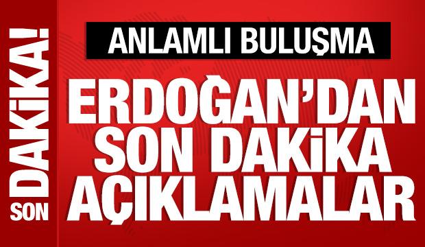 Cumhurbaşkanı Erdoğan gençlerle buluştu