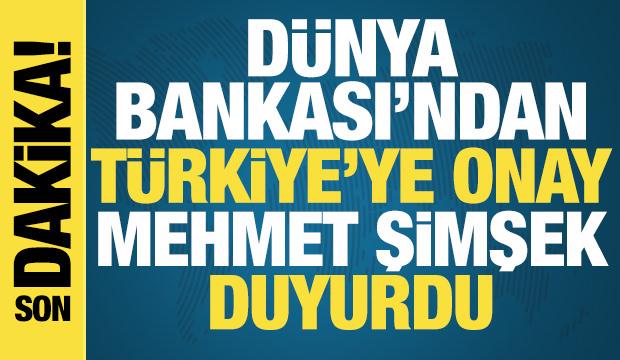 Dünya Bankası'ndan Türkiye'ye 1,2 milyar dolarlık finansman