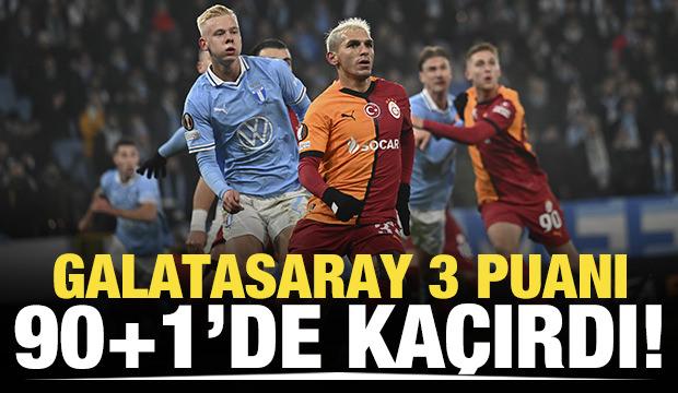 Galatasaray'a Avrupa'da 90+1 şoku!