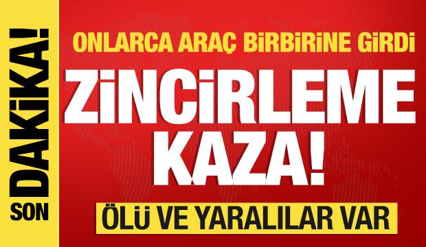 Son dakika: Van'da zincirleme kaza: Ölü ve yaralılar var