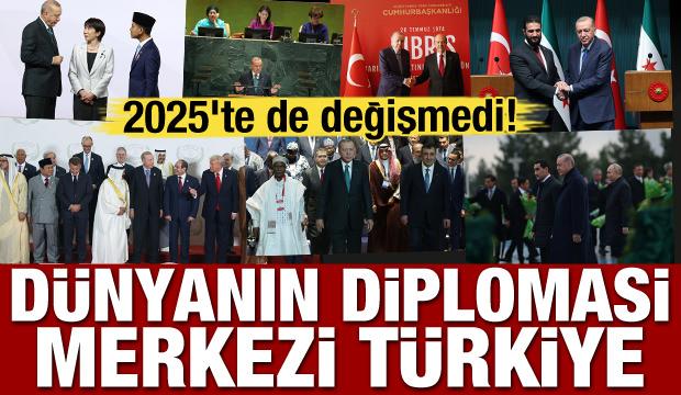 2025'te de değişmedi! D&uuml;nyanın diplomasi merkezi T&uuml;rkiye