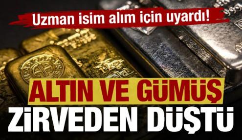 Altın ve gümüş zirveden düştü: Uzman isim uyardı! 