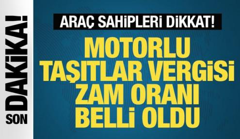 Araç sahipleri dikkat... MTV'ye zam geldi! Motorlu Taşıtlar Vergisi ne kadar oldu?