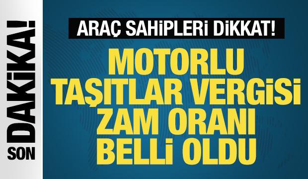 Araç sahipleri dikkat... MTV'ye zam geldi! Motorlu Taşıtlar Vergisi ne kadar oldu?