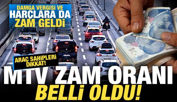 Araç sahipleri dikkat... MTV'ye zam geldi! Motorlu Taşıtlar Vergisi ne kadar oldu?