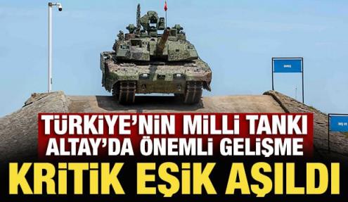 BATU motorunun fabrika kabul testleri tamamlandı