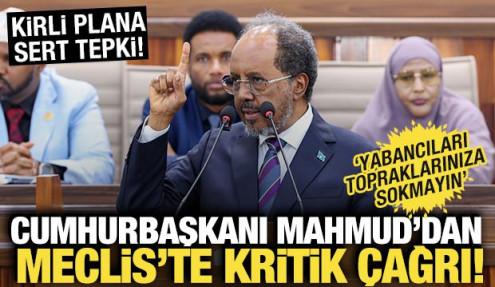 Cumhurbaşkanı Mahmud'dan Meclis'te kritik çağrı: 'Yabancıları topraklarınıza sokmayın'