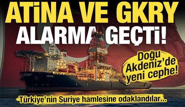 Doğu Akdeniz’de yeni cephe! Türkiye–Suriye hamlesi Atina ve G. Kıbrıs’ı tedirgin etti!