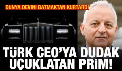 Dünya devini batmaktan kurtardı! Türk CEO'ya dudak uçuklatan prim