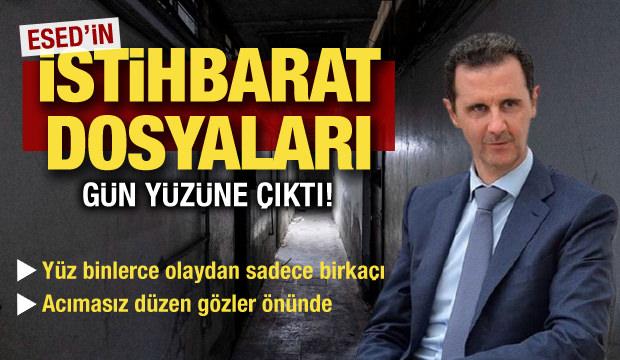 Esed'in istihbarat dosyaları ortaya çıktı: Eşi dostu birbirine düşürmüş!