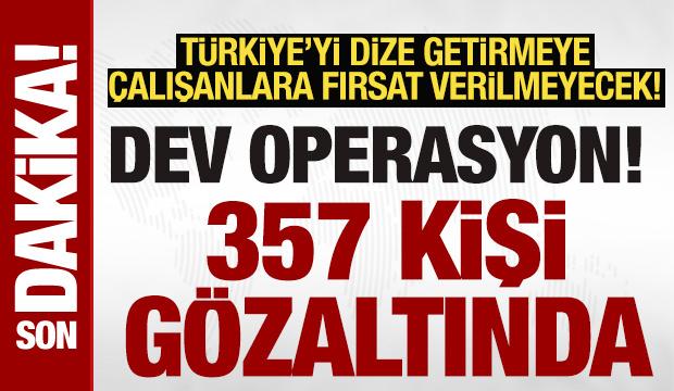 SON DAKİKA: 21 ilde DEAŞ'a eş zamanlı operasyon: 357 kişi gözaltında