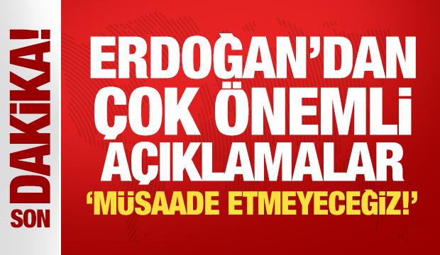 Son Dakika... Erdoğan'dan Mehmetçik'e yeni yıl mesajı: Teröre müsaade etmeyeceğiz