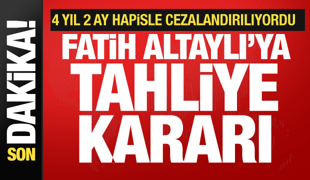 Son dakika: Gazeteci Fatih Altaylı için tahliye kararı!