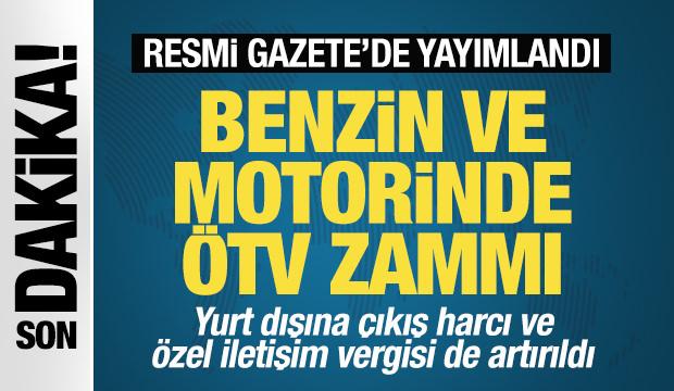 Son dakika: Motorin ve benzinde &Ouml;TV zam oranı belli oldu! Pompa fiyatları değişti...